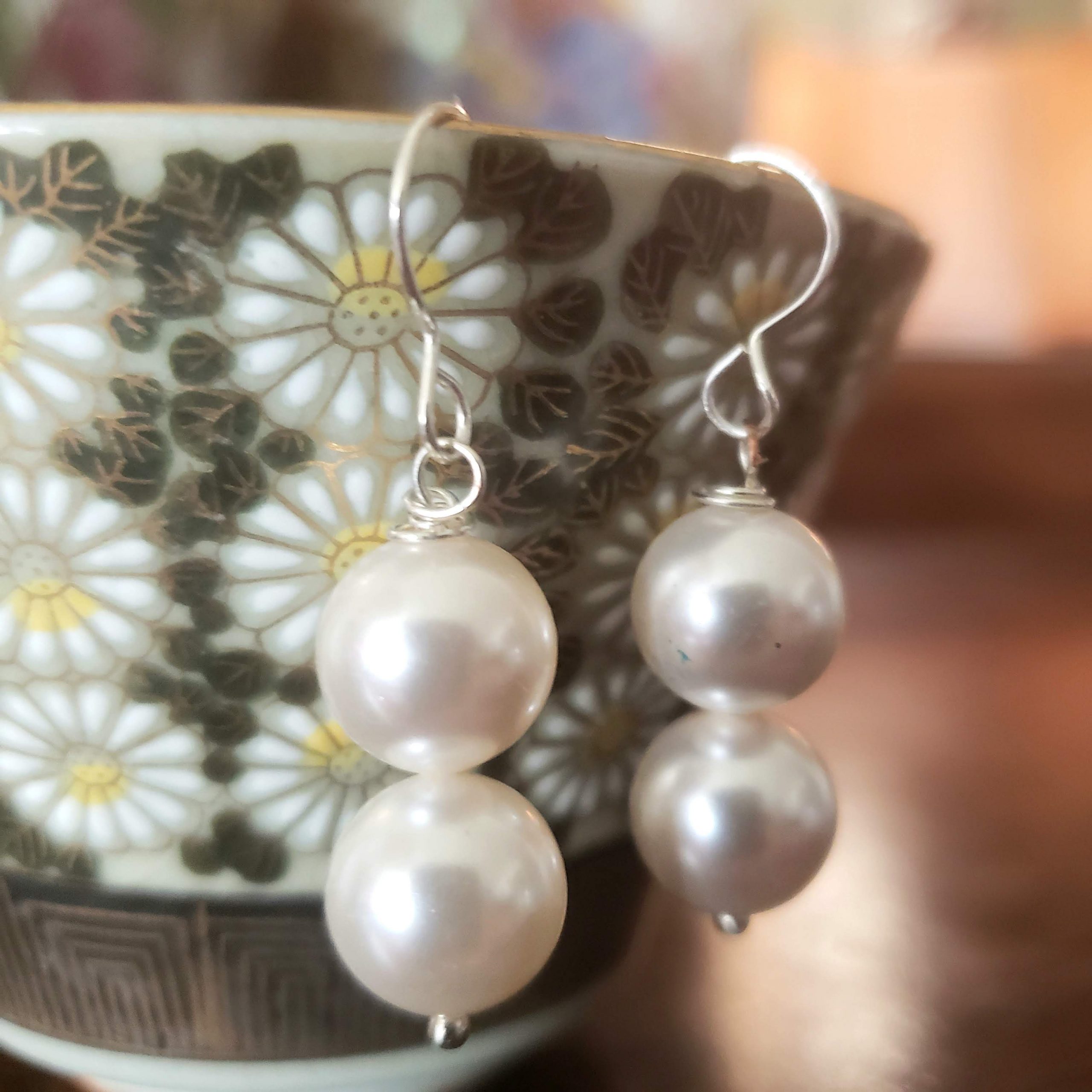 How to Make a Dangle Pearl Earrings 2021 Mindfulness Memories