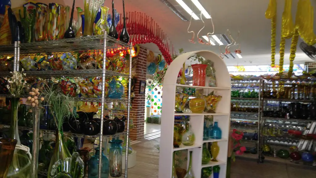 hand blown glass factory in Cabo san lucas,mexico