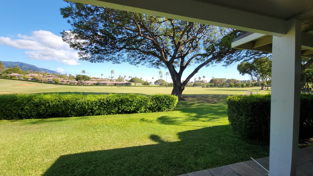royal Lahaina resort golf course view