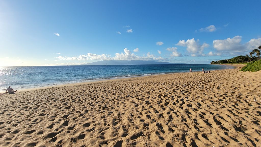 kaanapali beach maui hawaii