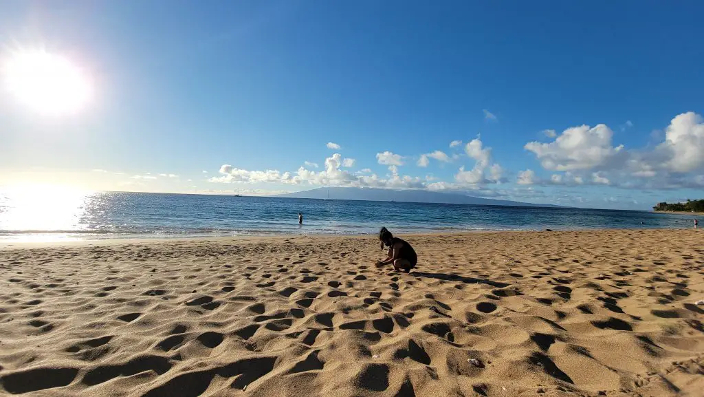 kaanapali beach maui hawaii