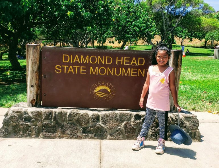 Diamond head crater hike